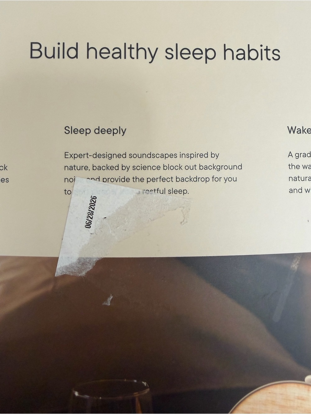Hatch 3 Sleep Clock - Putty - Picture 8 of 16